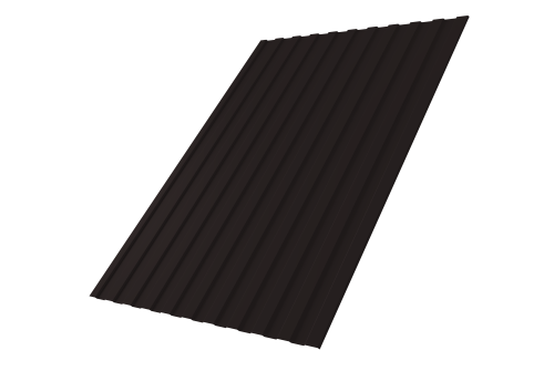 Профнастил С8А 0,5 PurPro Matt 275 RAL 9005 черный