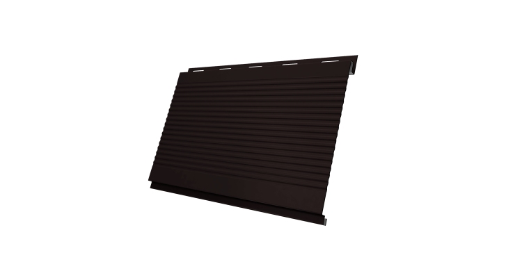 Вертикаль 0,2 gofr 0.5 Drap с пленкой RAL 9005 черный