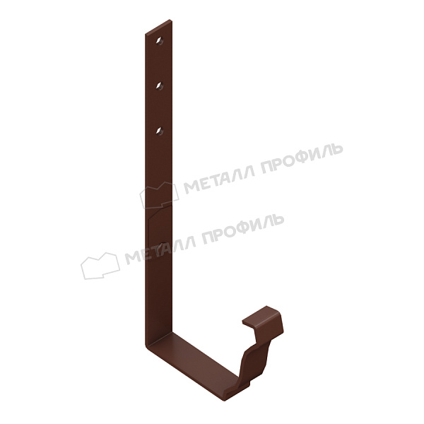 Держатель желоба Металл Профиль БЮДЖЕТ 120х86 RAL 8017